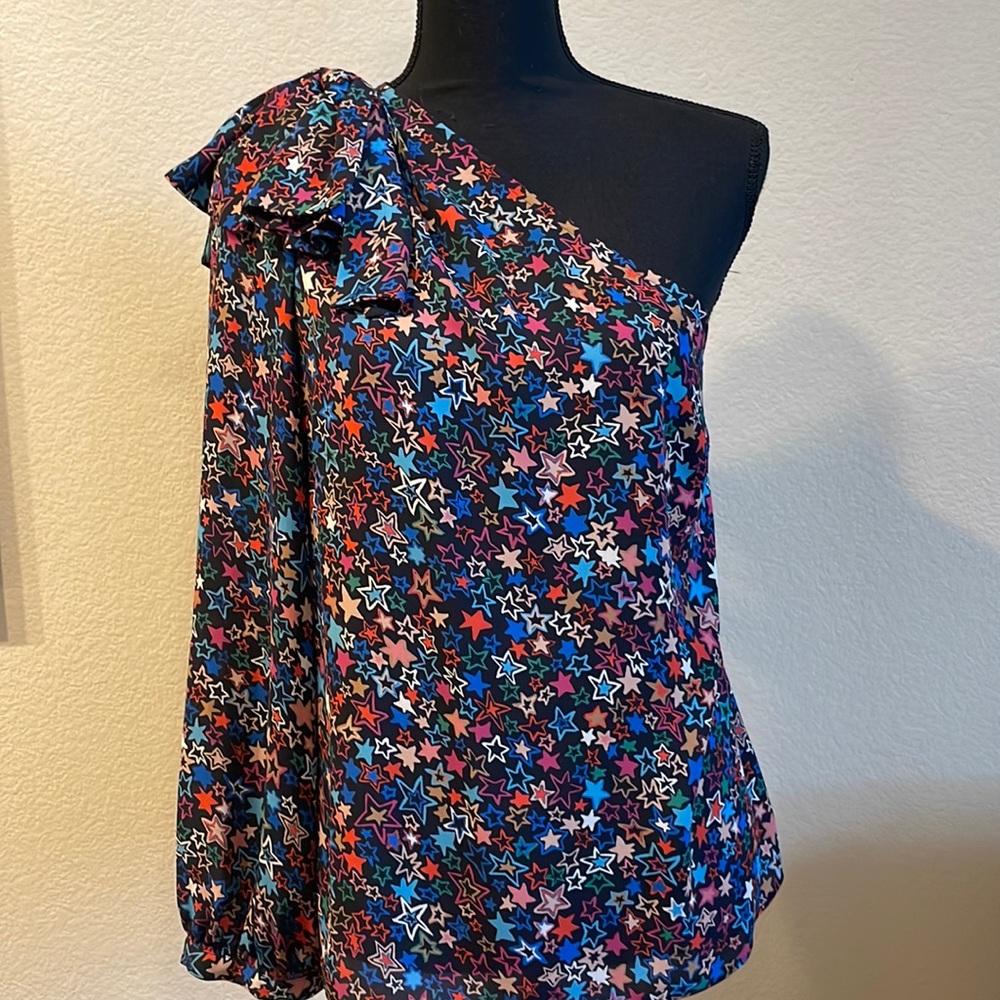 Jcrew one-shoulder Top